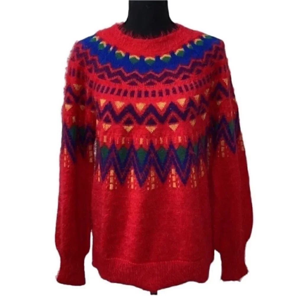 89th & Madison Red Sweater(Size Small) - Picture 1 of 5